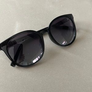 Cole Haan Polarized Black Sunglasses